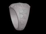 Bague ornementale 7-7