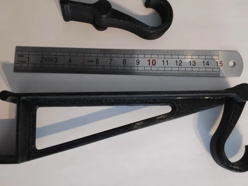 Set di ganci mobili per binario