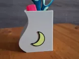 Modular Sun Moon Pen Holder-3