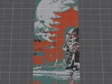 Samurai Bookmark 02-2