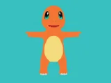 Low Poly Charmander-2