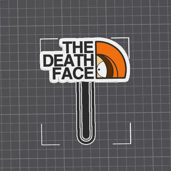 The death Face bookmark-kenny-south park