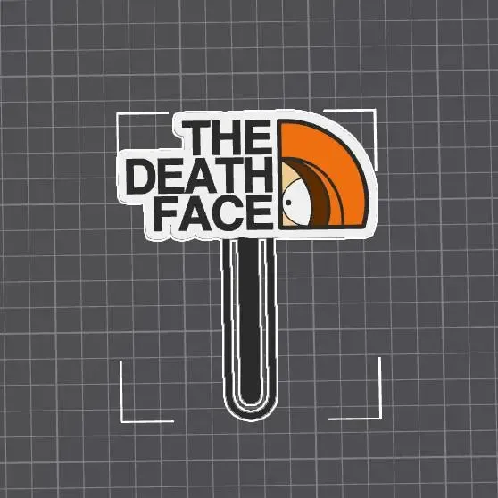 The death Face bookmark-kenny-south park