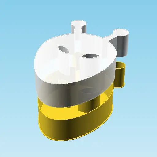 Alien F035, nestable box (v2)