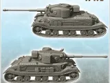 Panzer VI Tiger (P) - Seconde Guerre mondiale, Allemands, Flames of War, Bolt Action-4