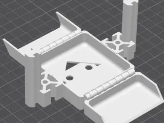 Konomi 2020 T-Slot joiner Ender3 V3 KE Top Mount Box