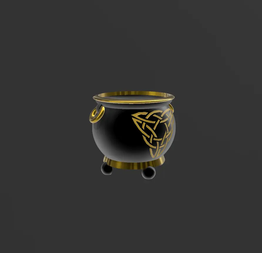 Characters & Creatures STL Download - cauldronby Mr3DBeast