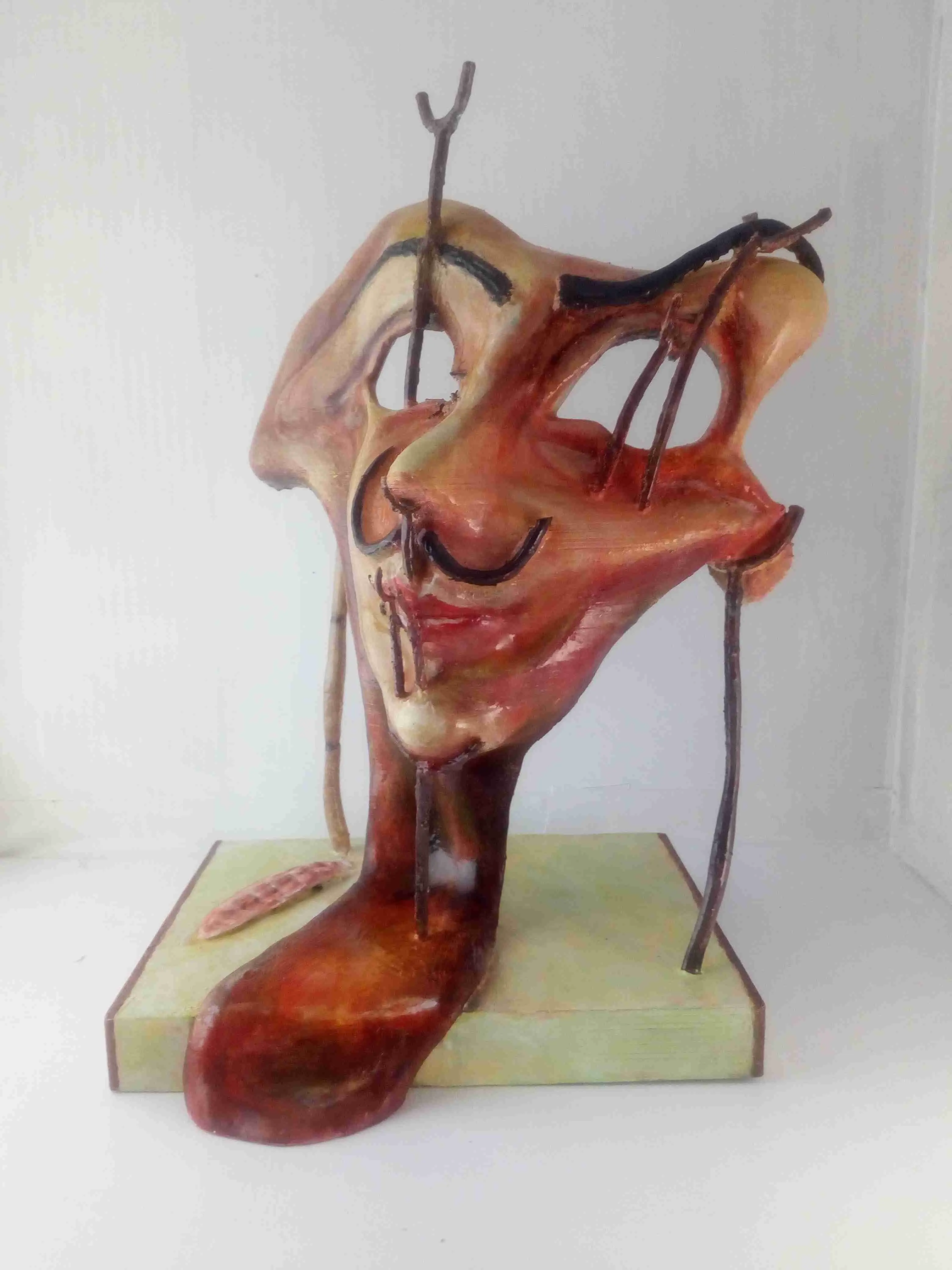 DALÍ SELF-PORTRAIT WITH FRIED BACON