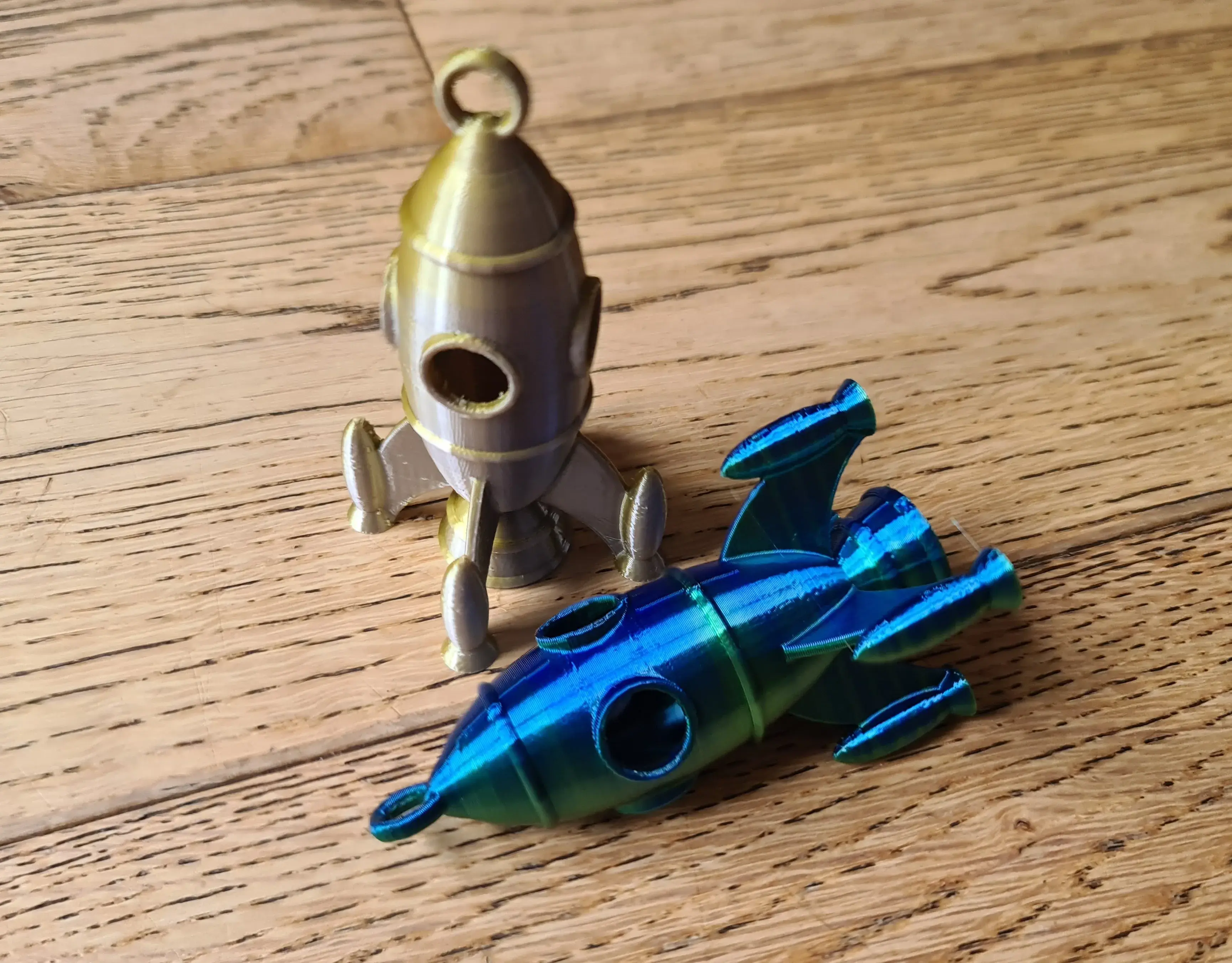 Christmas Rocky Rocket Benchy Calibration & Decoration Gift