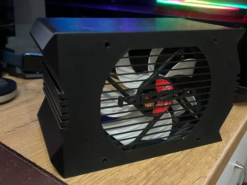 Moza R5/R9 sol gösterge paneli fan muhafazası