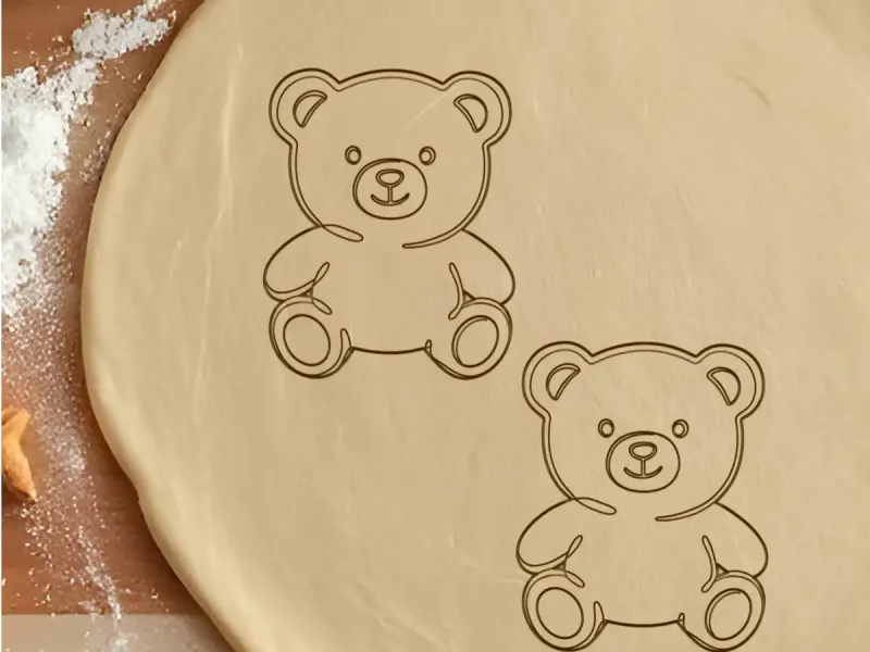 Cute Bear Cookie Cutter, Biscuit Cutter