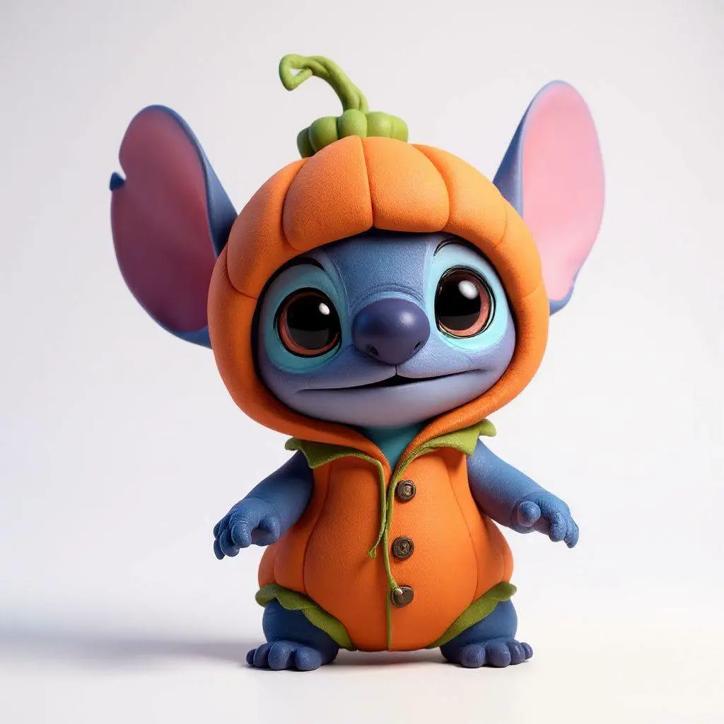 Stitch Halloween Jack o Lantern Pumpkin