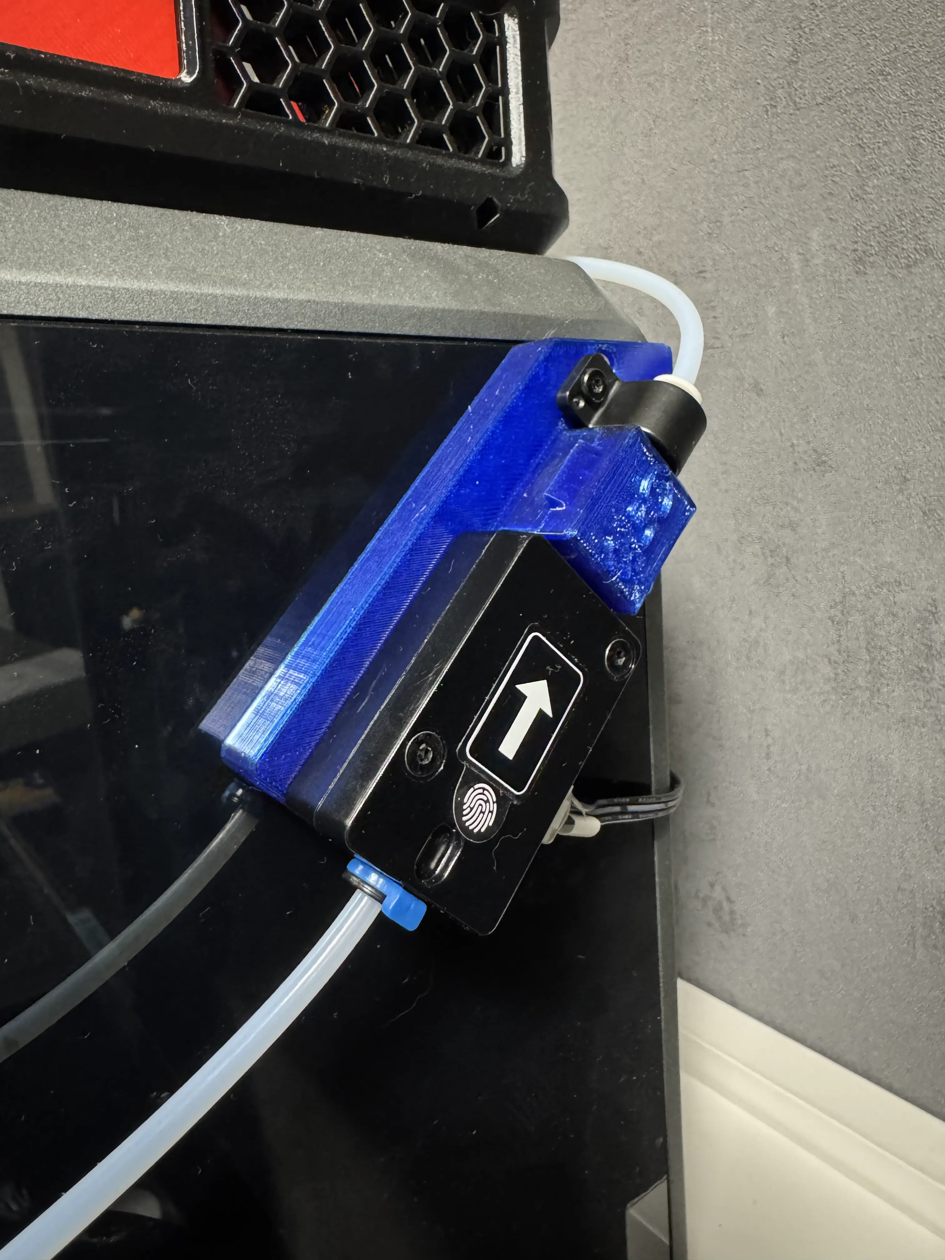 Side Stand for Filament Sensor + dust filter Creality K1C