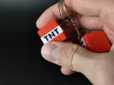 MINECRAFT TNT KEYCHAIN-4