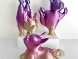BOSTON TERRIER YOGA POSE SET DE 3-0