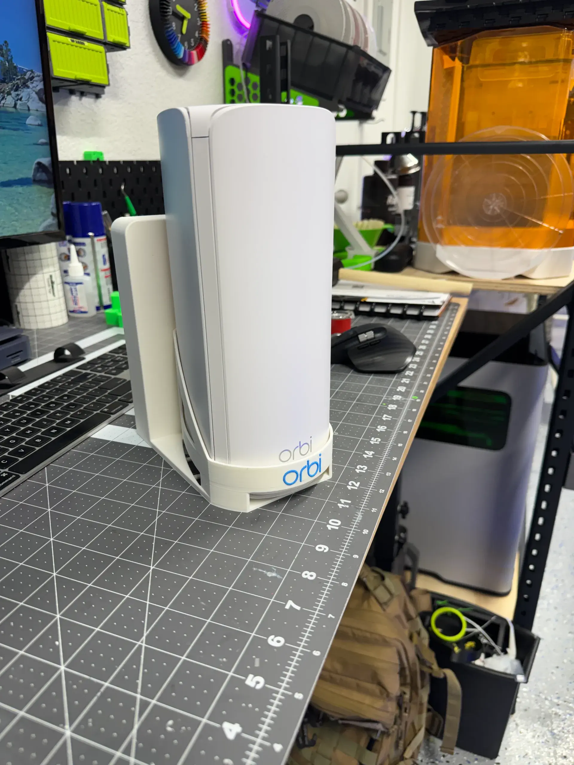 3D Printer Files | 3MF File | Orbi RBE771 Router Wall Mount | Creality ...