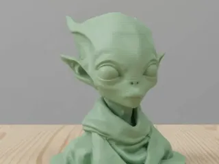 Alien Hunter Bust