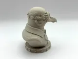 Steampunk Seagull Bust-1