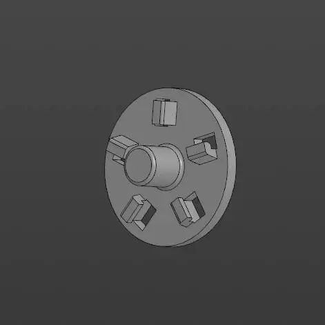 Knife holder for RMG 1241-6