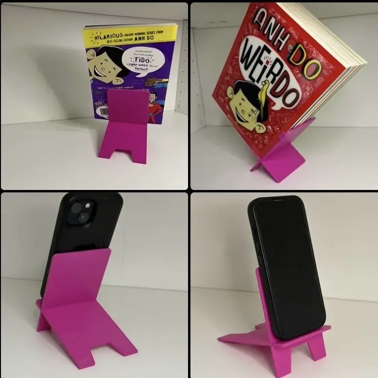 phone and book stand