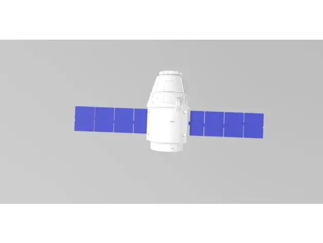 Navicella/capsula CRS cargo dragon (v1 e v2) per Falcon 9