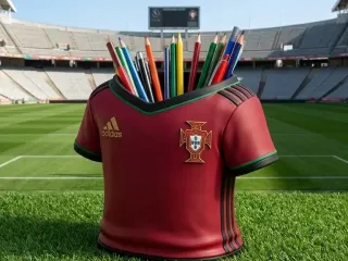 PORTUGAL NATIONAL FOOTBALL PEN HOLDER