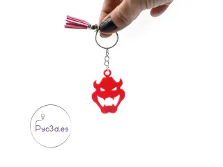 BOWSER MARIO BROS KEYRING