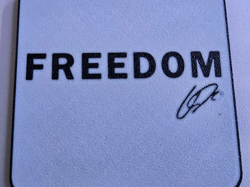 Charlie Kirk Freedom Coaster