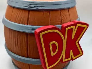 DK Tissue Box - Square - Donkey Kong - NO AMS