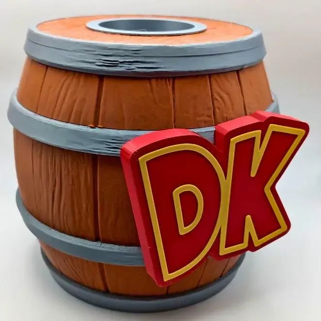 DK Tissue Box - Square - Donkey Kong - NO AMS