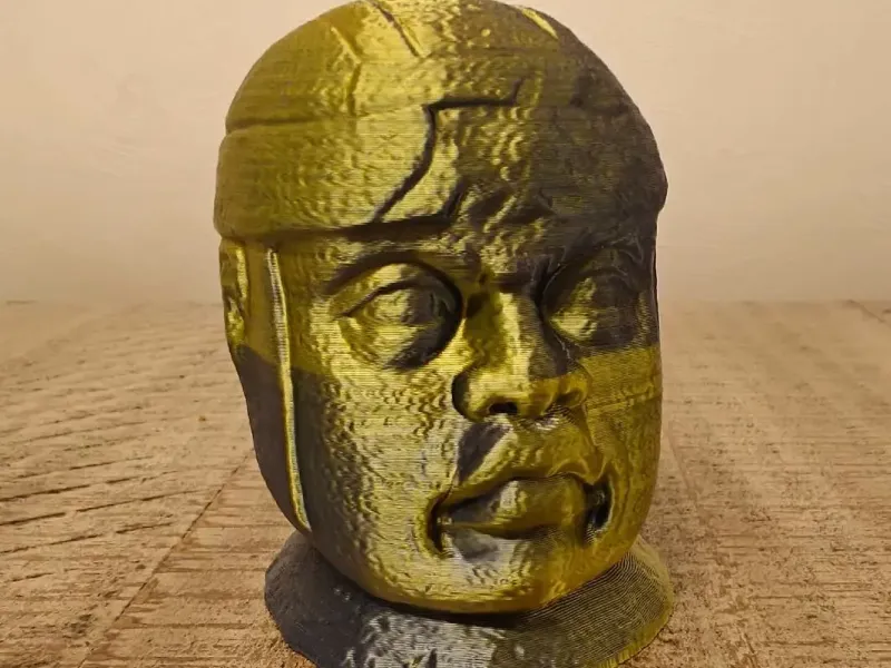 Ancient Olmec Stone Head