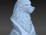 Wolf Bust ❤️-1