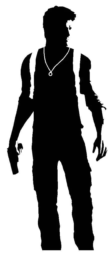 Nathan Drake stencil