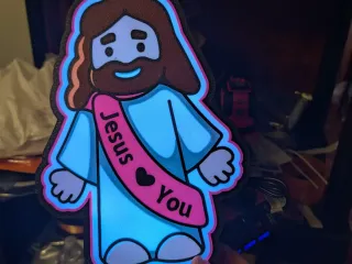 Jesus Loves You Lightbox