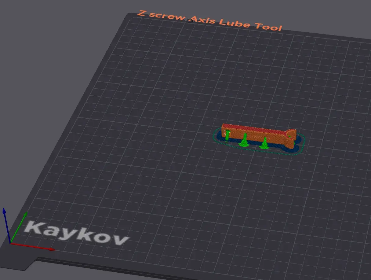 Z screw Axis Lube Tool 3D models download Creality Cloud