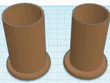 Grommet for hole in 3" piece of metal with a 1.25 inch hole-0