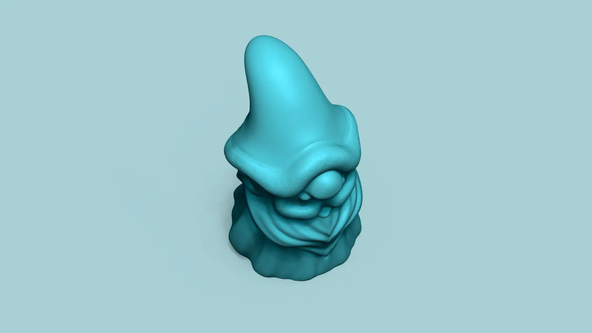 Garden Gnome Secret Key Hide STL - Outdoor Decor 3D