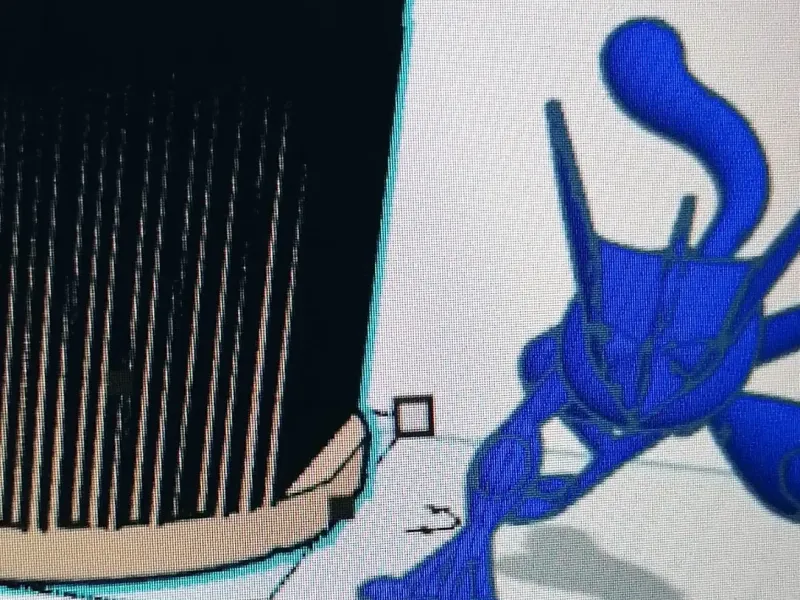 Pokemon Greninja with supports version 2