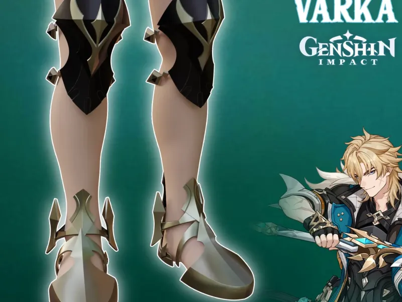 Varka Cosplay legs Armor Outfit Genshin Impact