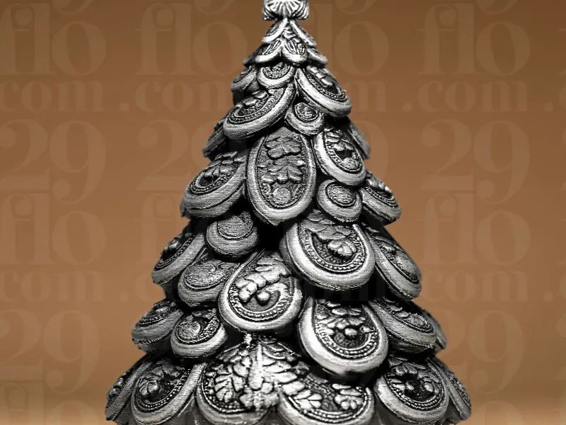 Christmas Tree Ornamental #1