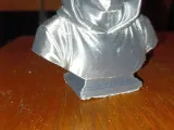 Hooded Polygon Man Bust Print-1