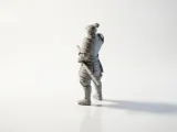 Galactic Samurai Warrior Fantasy Figurine 3D Printable-2