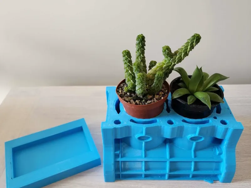 Planteuse de blocs moteurs