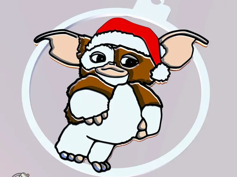 Gizmo Christmas Tree Decoration
