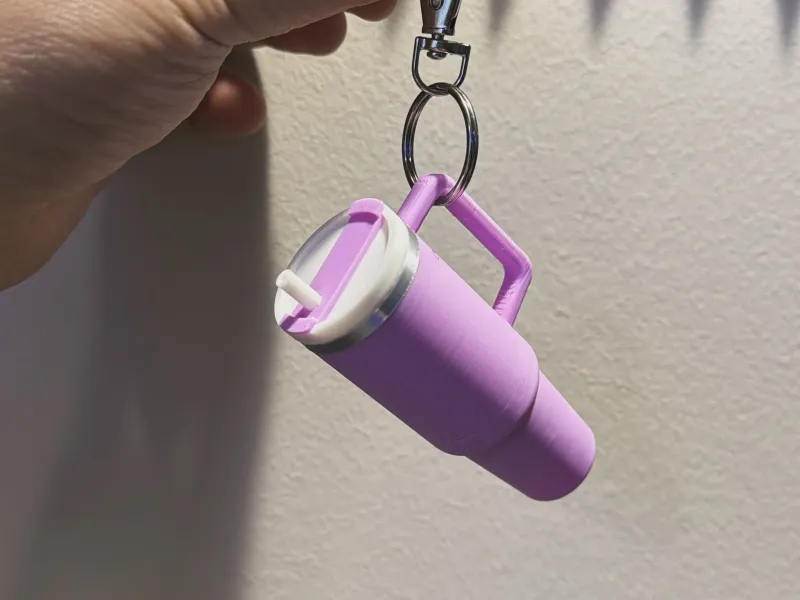 Stanley tumbler shaped lip balm holder