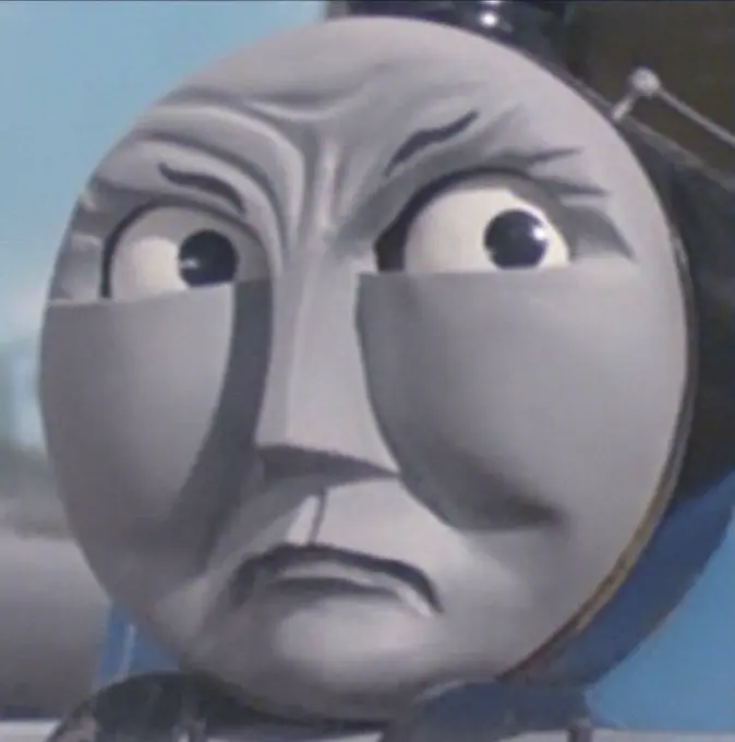 Gordon angry face
