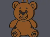 Teddybear - Keychain v1-0