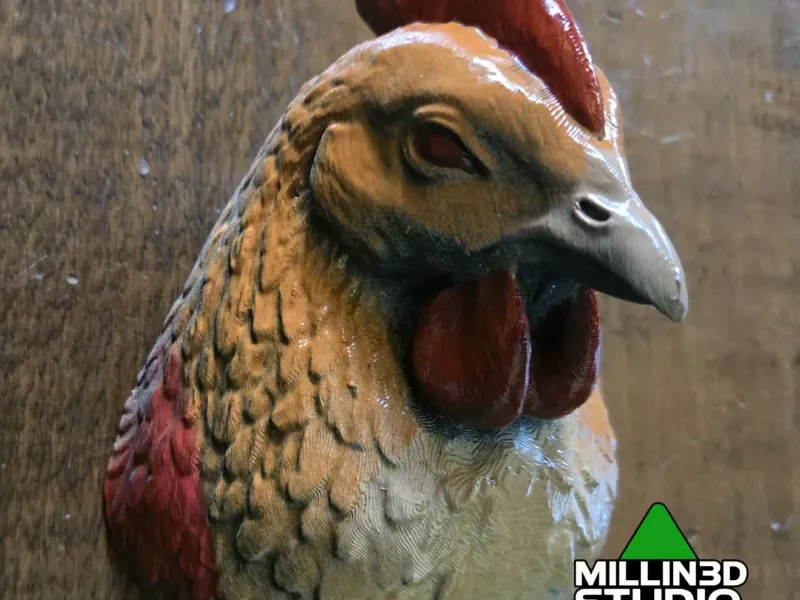 Chicken Head Wall / Mailbox Mount
