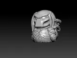 Rubber Duck - Predator model - 3D print-5