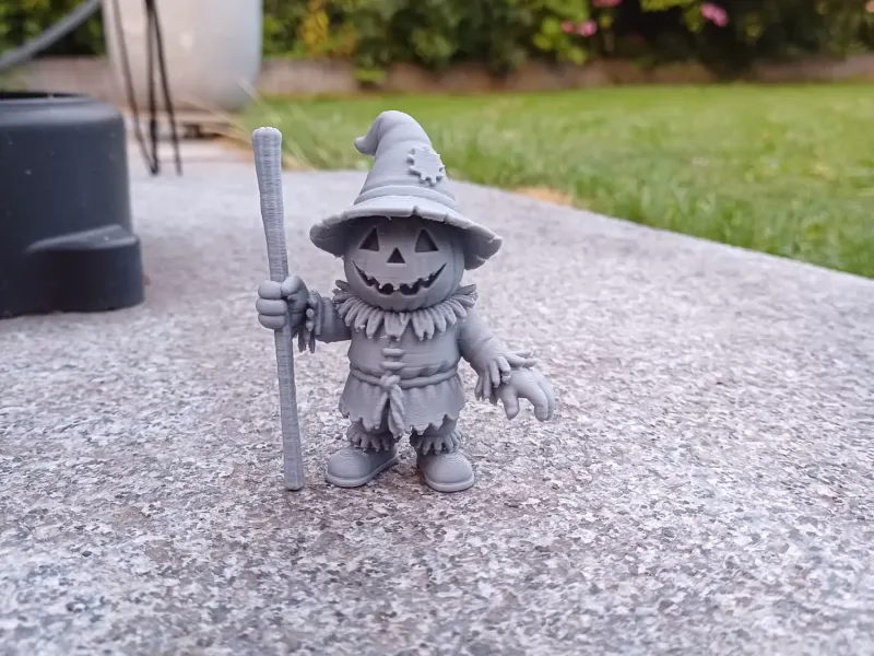 Espantapájaros Calabaza de Halloween